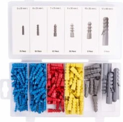 Benson Pluggen Set - Ø 5 T/m 12 Mm - Assortimentsbox - 220 Delig -WerkPro Verkoopwinkel 1200x1197 25