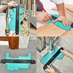 Optimus Professionele Aftekenhulp Met 2 Locks - 25cm X 8cm - Profielmeter - Profielaftaster - Meethulp - Profielmal - Profielkam - Laminaat Legset -WerkPro Verkoopwinkel 1200x1197 46