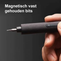 Hoto - Precisie Elektrische Schroevendraaier Set + Magnetische Mat – 25 Bits Hoge Kwaliteit - USB-C Oplaadbaar – Voor Professionele Reparatie - Zwart -WerkPro Verkoopwinkel 1200x1198 4