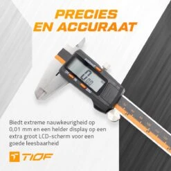 TIOF Digitale Schuifmaat - Opbergcase – Incl. 3 Batterijen – 150 Mm – LCD – RVS -WerkPro Verkoopwinkel 1200x1198 54