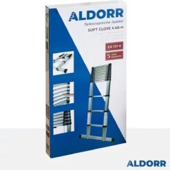 ALDORR Home - Telescoopladder 4,40 Meter - Met Stabilisatievoet En Soft Closing 19 ALDORR Home - Telescoopladder 4,40 Meter - Met Stabilisatievoet En Soft Closing -WerkPro Verkoopwinkel 1200x1198 69