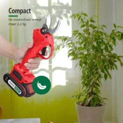 Mardin Elektrische Snoeischaar - Accu Snoeischaar – Elektrische Heggenschaar – Snoeischaar - Inclusief Koffer - Extra Accu - Rood -WerkPro Verkoopwinkel 1200x1198 8