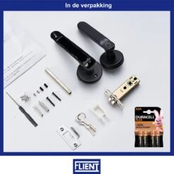 Flient Slimme Deurslot - Smartlock Met Vingerafdruk - Deurklink - Zwart - Slim Deurslot - Deurkruk - Smarthome -WerkPro Verkoopwinkel 1200x1198 85