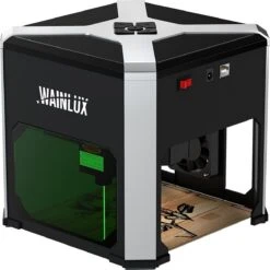Laser Graveermachine - Laser Cutter Wifi Bestuurbaar - Graveermachine Makkelijk Te Installeren - Zwart / 1