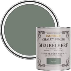 Rust-Oleum Groen Chalky Finish Meubelverf - Sereniteit 750ml