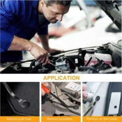 BOTC 100 Delige Auto Carrosserie Clips - Bekleding Clips - Fender Clips - Met 1 Auto Dashboard Deurpaneel Verwijder Tool -WerkPro Verkoopwinkel 1200x1199 8