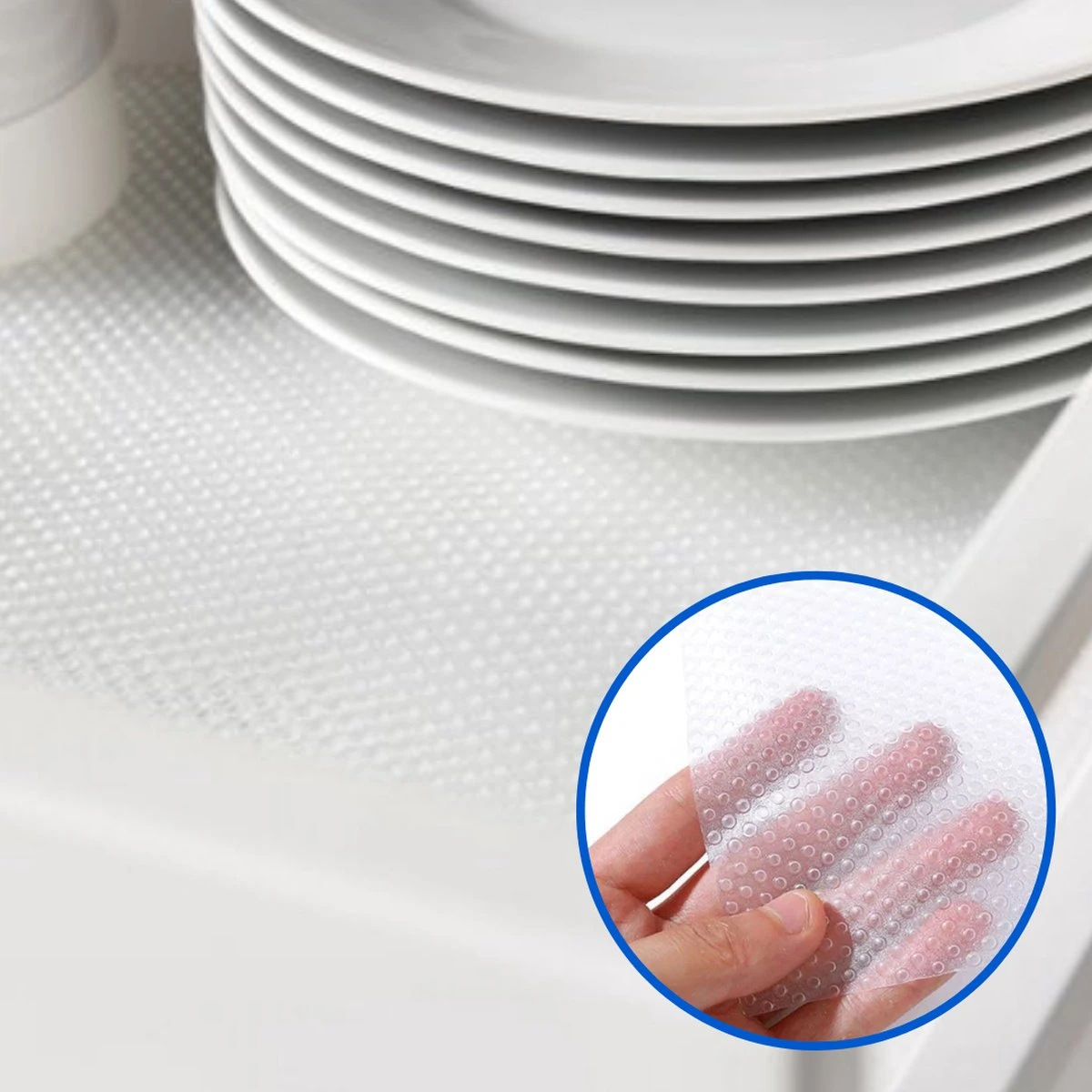 Buxibo - Transparante Antislip Mat - Universele Anti-Slip Mat Met Stevige Grip – Keukenlade Beschermer - Mat Voor Bescherming - Speciaal Voor In Lades En Kastjes - Op Rol - Waterdicht - Transparant 12 Buxibo - Transparante Antislip Mat - Universele Anti-Slip Mat Met Stevige Grip – Keukenlade Beschermer - Mat Voor Bescherming - Speciaal Voor In Lades En Kastjes - Op Rol - Waterdicht - Transparant - Afbeelding 10