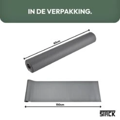 STACK Antislipmat | Grijs - 60 X 150 Cm - Multifunctioneel - Non Slip Gripmat - Antislip Voor Bureau En Keukenlade - Antislip Voor Kasten - Keukenlade Beschermer - Antislip Lade - Mat Voor Bescherming - Ondertapijt - Lademat 15 STACK Antislipmat | Grijs - 60 X 150 Cm - Multifunctioneel - Non Slip Gripmat - Antislip Voor Bureau En Keukenlade - Antislip Voor Kasten - Keukenlade Beschermer - Antislip Lade - Mat Voor Bescherming - Ondertapijt - Lademat -WerkPro Verkoopwinkel 1200x1200 1106