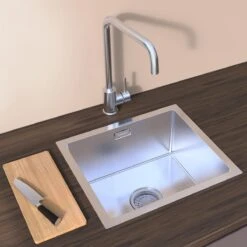 LOMAZOO Spoelbak Keuken Oberon 45/40 – Spoelbakken Keuken – Wasbak Keuken - RVS 15 LOMAZOO Spoelbak Keuken Oberon 45/40 – Spoelbakken Keuken – Wasbak Keuken - RVS -WerkPro Verkoopwinkel 1200x1200 1110