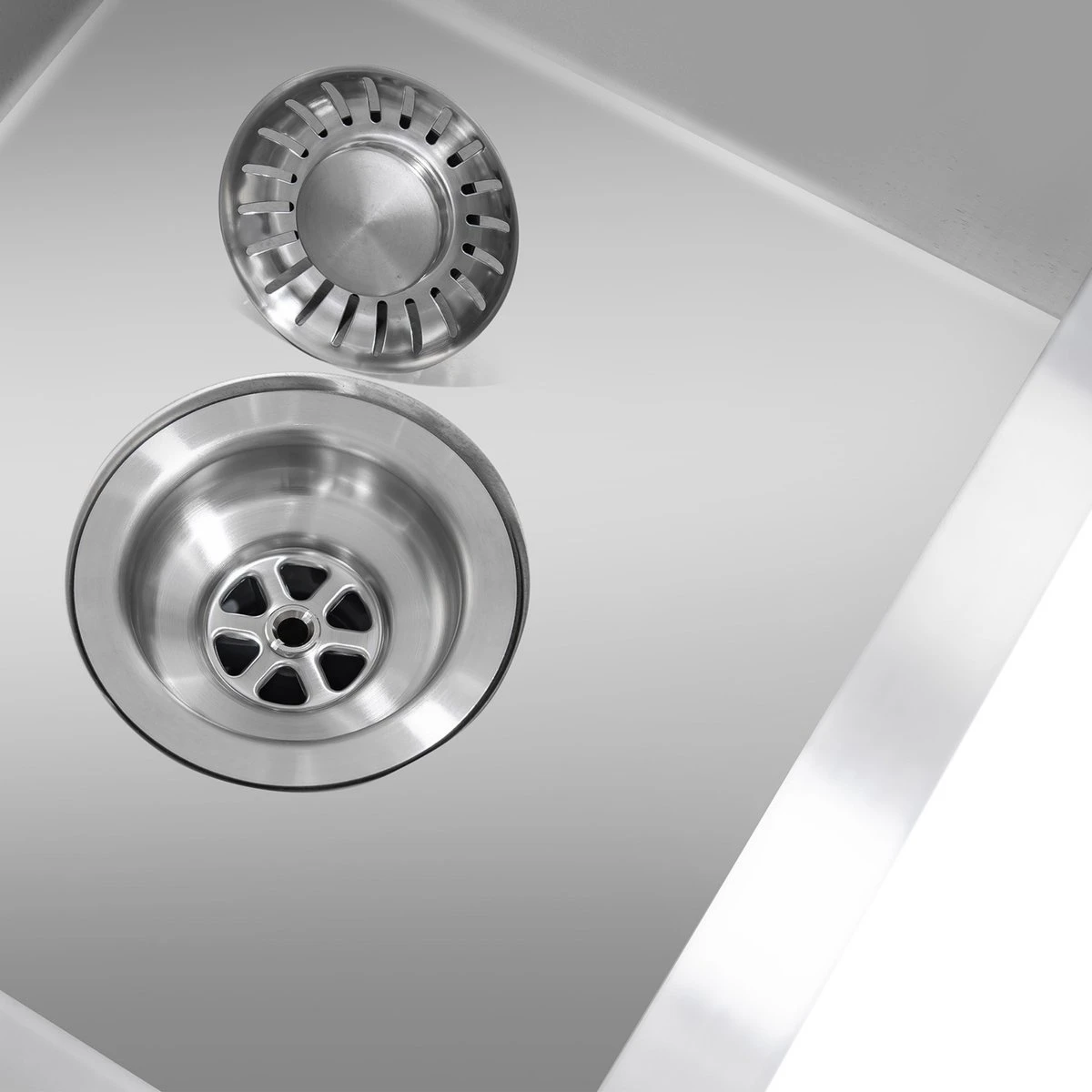 LOMAZOO Spoelbak Keuken Oberon 45/40 – Spoelbakken Keuken – Wasbak Keuken - RVS 8 LOMAZOO Spoelbak Keuken Oberon 45/40 – Spoelbakken Keuken – Wasbak Keuken - RVS - Afbeelding 6