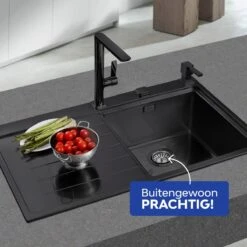 Merkloos Afvoerplug RVS Voor Spoelbak Keuken - Gootsteenstop Voor Afvoer Wasbak - Afvoerstopper Korfplug Zeef - 80mm -WerkPro Verkoopwinkel 1200x1200 1120