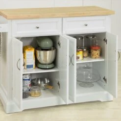 Mara Keukenkast - Keukeneiland - Uitklapbaar Tafelblad - Wit - 115 X 92 X 46 - 71 Cm 13 Mara Keukenkast - Keukeneiland - Uitklapbaar Tafelblad - Wit - 115 X 92 X 46 - 71 Cm -WerkPro Verkoopwinkel 1200x1200 1129