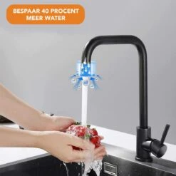 Achaté Keukenkraan - 27 Cm - Zwarte Keukenkraan - Zwart -WerkPro Verkoopwinkel 1200x1200 1163