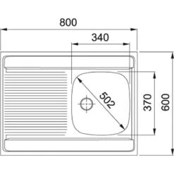 Kleine Keuken 120 Cm – Keukenblok Met Keukenkastjes Spoelbak & Sifon – Keuken Klein – Mini Keuken - Kitchenette – Perfecthomeshop -WerkPro Verkoopwinkel 1200x1200 1222