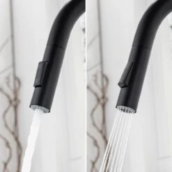 LOMAZOO Keukenkraan Met Uittrekbare Uitloop Zwart - Keukenkraan Zwart [TURAIS] -WerkPro Verkoopwinkel 1200x1200 1234