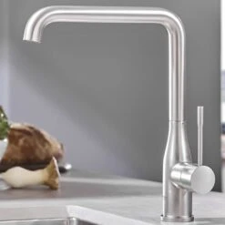 GROHE Essence New Keukenkraan - Hoge Uitloop - Draaibaar - RVS -WerkPro Verkoopwinkel 1200x1200 1245