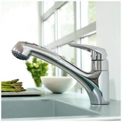 GROHE Eurodisc Keukenkraan - Draaibare Uitloop - Uittrekbare Handdouche - Chroom - 32257001 -WerkPro Verkoopwinkel 1200x1200 1248