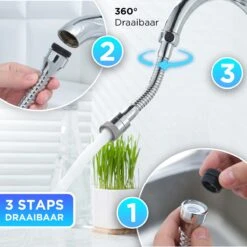 Ease Store RVS Kraanslang – Roterende Kraan – 2 Standen - Verlengstuk - Waterbesparende - Kraanfilter – Keukenkraan 13 Ease Store RVS Kraanslang – Roterende Kraan – 2 Standen - Verlengstuk - Waterbesparende - Kraanfilter – Keukenkraan -WerkPro Verkoopwinkel 1200x1200 1265