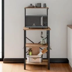 FurniChic, Keukenplank, Keukentrolley, Keukenkast, Bakkerij Plank, Magnetronplank, Kruidenrek, Voor Potten En Pannen, Industrieel Ontwerp, OAK(Sacramento EIK) - 60 X 40 X 128 Cm (l X B X H) 13 FurniChic, Keukenplank, Keukentrolley, Keukenkast, Bakkerij Plank, Magnetronplank, Kruidenrek, Voor Potten En Pannen, Industrieel Ontwerp, OAK(Sacramento EIK) - 60 X 40 X 128 Cm (l X B X H) -WerkPro Verkoopwinkel 1200x1200 1268