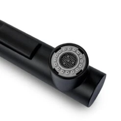 LOMAZOO Zwarte Keukenkraan Hydra - Keukenkraan Zwart - Uittrekbare Uitloop -WerkPro Verkoopwinkel 1200x1200 1275