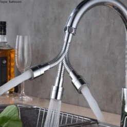 Kraan Opzetstuk - RVS - Waterbesparend - Roterende Kraankop - Duurzaam - 2 Standen - 14.5 Cm - Flexibele Kraankop - Kraanfilter - Kraanslang -WerkPro Verkoopwinkel 1200x1200 1283