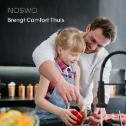 Noswo Keukenkraan Met Uittrekbare Uitloop - Keukenmengkraan - Handdouche - Flexibele Slang - Zwart -WerkPro Verkoopwinkel 1200x1200 1291