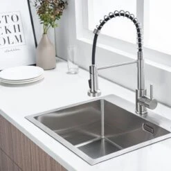 Keukenkraan Met Uittrekbare Uitloop - Mengkraan Keuken - Keuken Kraan LOMAZOO - Pearl -WerkPro Verkoopwinkel 1200x1200 1309