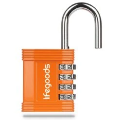 LifeGoods Hangslot - Cijferslot - 4-Cijfers - Weerbestendig - Oranje -WerkPro Verkoopwinkel 1200x1200 1333
