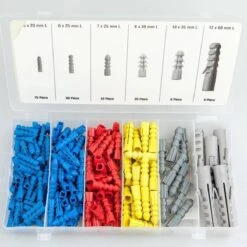 Benson Pluggen Set - Ø 5 T/m 12 Mm - Assortimentsbox - 220 Delig