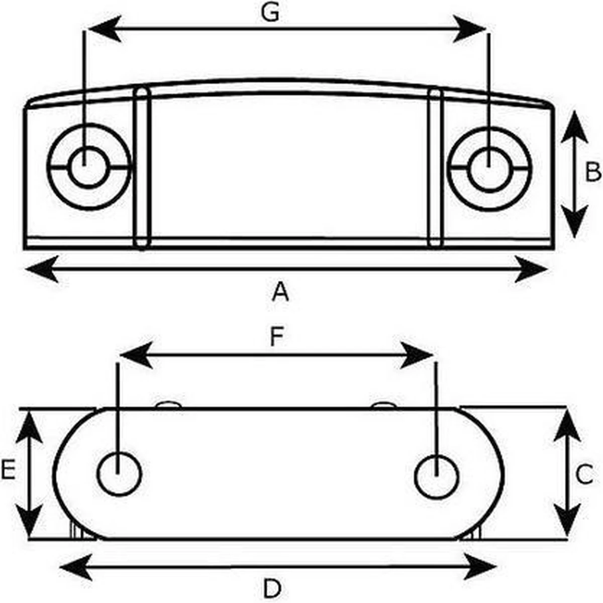 Merkloos 2x Stuks Magneetsnapper / Magneetsnappers Met Metalen Sluitplaat - Bruin - Deurstoppers / Deurvastzetters / Magneetbevestiging 5 Merkloos 2x Stuks Magneetsnapper / Magneetsnappers Met Metalen Sluitplaat - Bruin - Deurstoppers / Deurvastzetters / Magneetbevestiging - Afbeelding 3