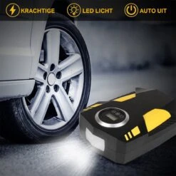 TRANSNECT Compressor Bandenpomp – Luchtcompressor – Elektrische 12V - 35 L/Min - 100psi - Draagbaar - Voor Auto, Motorfiets -WerkPro Verkoopwinkel 1200x1200 140