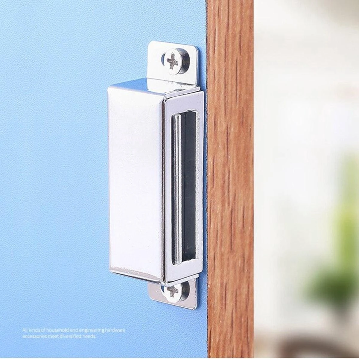 Merkloos 2x Stuks Magneetsnapper Zwart - / Inclusief Schroeven - Deurmagneet - Druksnapper - Magneet Deursluiter - Deursluiter - Deur Magneetsluiting - Magneetslot - Magneetslot Baby - Magneetsluiting - Magneetsluiting Kastdeur 5 Merkloos 2x Stuks Magneetsnapper Zwart - / Inclusief Schroeven - Deurmagneet - Druksnapper - Magneet Deursluiter - Deursluiter - Deur Magneetsluiting - Magneetslot - Magneetslot Baby - Magneetsluiting - Magneetsluiting Kastdeur - Afbeelding 3