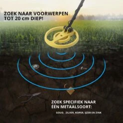 MacGyver Metaaldetector Target Met Unieke Pinpointer ( Nog Nauwkeuriger) - Detectie Apparaat Tot 20cm - Display - Waterdichte Zoekspoel -WerkPro Verkoopwinkel 1200x1200 1497