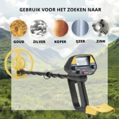 MacGyver Metaaldetector Target Met Unieke Pinpointer ( Nog Nauwkeuriger) - Detectie Apparaat Tot 20cm - Display - Waterdichte Zoekspoel -WerkPro Verkoopwinkel 1200x1200 1498