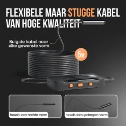 Strex Inspectiecamera 5M - Android/IOS - IP68 Waterdicht - 1080P HD - LED Verlichting - Endoscoop - Inspectie Camera - Inspecteren Met Telefoon -WerkPro Verkoopwinkel 1200x1200 1535