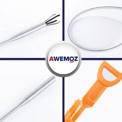 AWEMOZ Ontstoppingsveer RVS 60 Cm + Rager - Gootsteenontstopper Set - WC Ontstopper - Afvoer Verstopt - Rioolveer 14 AWEMOZ Ontstoppingsveer RVS 60 Cm + Rager - Gootsteenontstopper Set - WC Ontstopper - Afvoer Verstopt - Rioolveer -WerkPro Verkoopwinkel 1200x1200 1556