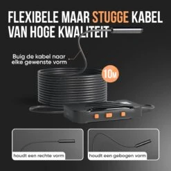 Strex Inspectiecamera 10M - Android/IOS - IP68 Waterdicht - 1080P HD - LED Verlichting - Endoscoop - Inspectie Camera - Inspecteren Met Telefoon -WerkPro Verkoopwinkel 1200x1200 1615