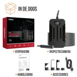 Strex Inspectiecamera 10M - Android/IOS - IP68 Waterdicht - 1080P HD - LED Verlichting - Endoscoop - Inspectie Camera - Inspecteren Met Telefoon -WerkPro Verkoopwinkel 1200x1200 1616