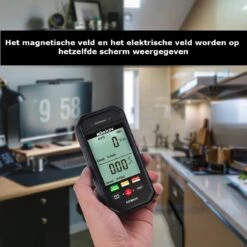 Stralingsdetector - Elektromagnetische Stralingsmeter - Elektrische Veld Tester Magnetics - Magnetisch Veld - EMF Meter - StraleCheck - Radiaal - Stralingsmeter -WerkPro Verkoopwinkel 1200x1200 1645