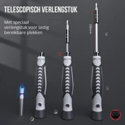 Brute Strength - 161 Delige Precisie Schroevendraaierset Magnetisch - Universeel - Magnetisch - Gereedschapset- Schroevendraaiers - Bitset Met Torx - Cadeau Voor Man -WerkPro Verkoopwinkel 1200x1200 1669