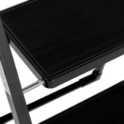 Huishoudtrap 2 Treden - Keukentrap Inklapbaar - Zwart - PP-Antislip - Max. Werkhoogte 47cm - Goets -WerkPro Verkoopwinkel 1200x1200 1679