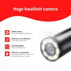 STURMM® ST-IC201 - Industriële Endoscoop Met Enkele Camera - Professionele Inspectiecamera - 4.3 INCH Display - Inclusief Gratis 16GB Micro SD - 5 Meter Kabel -WerkPro Verkoopwinkel 1200x1200 1685
