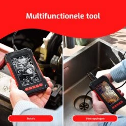 STURMM® ST-IC201 - Industriële Endoscoop Met Enkele Camera - Professionele Inspectiecamera - 4.3 INCH Display - Inclusief Gratis 16GB Micro SD - 5 Meter Kabel -WerkPro Verkoopwinkel 1200x1200 1688
