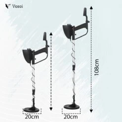 Vosoi - Hoogwaardige Metaal Detector - Nauwkeurige Pinpointer Optie - Waterdichte Zoekspoel - Geschikt Voor Kinderen En Volwassenen -WerkPro Verkoopwinkel 1200x1200 1699