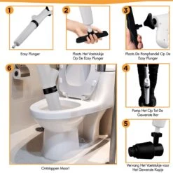 Rostem Afvoer Ontstopper - Toilet Ontstopper - Hogedruk Ontstopper - Wasbak Ontstopper - Wit -WerkPro Verkoopwinkel 1200x1200 1724