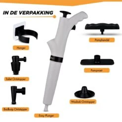 Rostem Afvoer Ontstopper - Toilet Ontstopper - Hogedruk Ontstopper - Wasbak Ontstopper - Wit -WerkPro Verkoopwinkel 1200x1200 1725