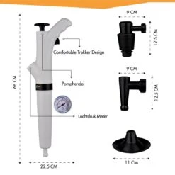 Rostem Afvoer Ontstopper - Toilet Ontstopper - Hogedruk Ontstopper - Wasbak Ontstopper - Wit -WerkPro Verkoopwinkel 1200x1200 1728