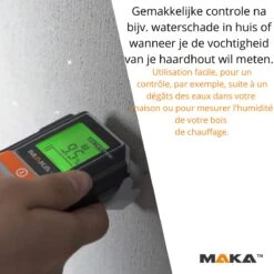 MAKA 2 In 1 Digitale Vochtmeter - Voor Hout En Bouwmaterialen -WerkPro Verkoopwinkel 1200x1200 1734