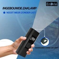 EnDrie® Luchtcompressor - Ballen Pomp – Elektrische Pomp – Pomp Voor Auto, Luchtbed , Fietsband , Autoband En Bal – Compressor Set – Kleine Compressor – Banden Pomp – Ingebouwde Powerbank En Zaklamp - Draagbare Luchtcompressor - 6000mAh 14 EnDrie® Luchtcompressor - Ballen Pomp – Elektrische Pomp – Pomp Voor Auto, Luchtbed , Fietsband , Autoband En Bal – Compressor Set – Kleine Compressor – Banden Pomp – Ingebouwde Powerbank En Zaklamp - Draagbare Luchtcompressor - 6000mAh -WerkPro Verkoopwinkel 1200x1200 177