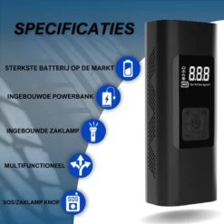 EnDrie® Luchtcompressor - Ballen Pomp – Elektrische Pomp – Pomp Voor Auto, Luchtbed , Fietsband , Autoband En Bal – Compressor Set – Kleine Compressor – Banden Pomp – Ingebouwde Powerbank En Zaklamp - Draagbare Luchtcompressor - 6000mAh 15 EnDrie® Luchtcompressor - Ballen Pomp – Elektrische Pomp – Pomp Voor Auto, Luchtbed , Fietsband , Autoband En Bal – Compressor Set – Kleine Compressor – Banden Pomp – Ingebouwde Powerbank En Zaklamp - Draagbare Luchtcompressor - 6000mAh -WerkPro Verkoopwinkel 1200x1200 178